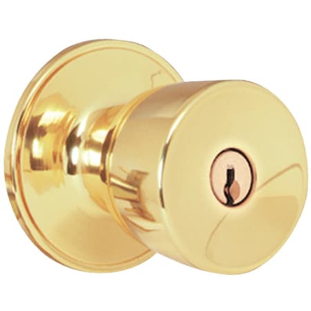 Dexter By Schlage Bright Brass Entry Door Knob J54VBYR605